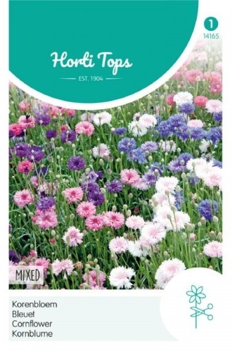 Centaurea cyanus Nevädza poľná Zmes farieb cca 1,5 g